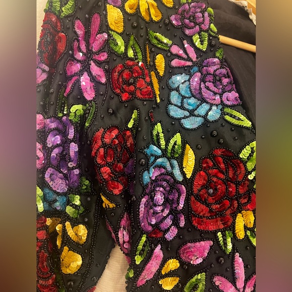 Vintage sequin jacket - Picture 4 of 7
